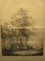 391> Bruno van Straaten (1786-1870) : Litho, Antiek en Kunst, Kunst | Litho's en Zeefdrukken, Verzenden