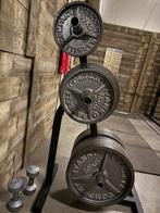 Ivanko Gewichtschijven – Vintage – Totaal 290 kg, Sport en Fitness, Fitnessmaterialen, Ophalen, Halterschijven