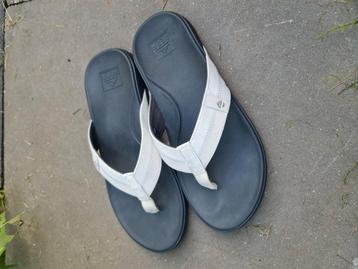 REEF Slippers witte bandjes maat 44 beschikbaar voor biedingen