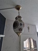 Mooie hanglamp met mozaïek, Huis en Inrichting, Lampen | Hanglampen, Ophalen, Zo goed als nieuw, Glas, Oosters