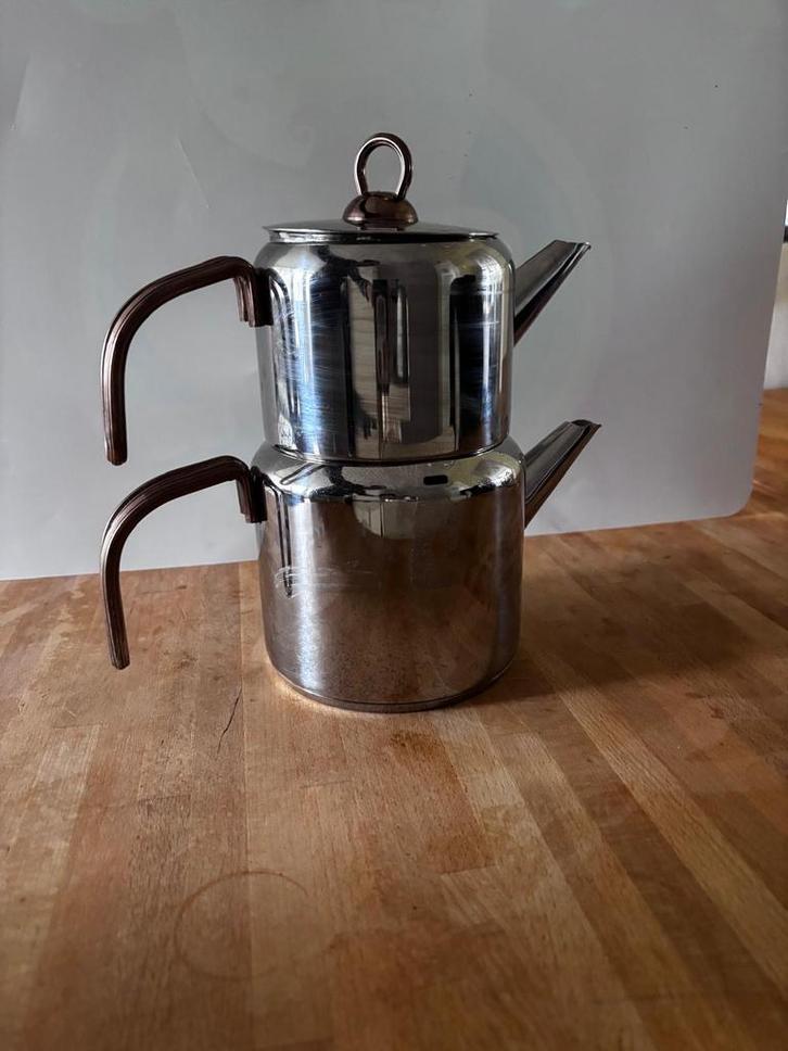 Turkse theepot - Uitstekende staat!, Antiek en Kunst, Antiek | Keukenbenodigdheden, Ophalen of Verzenden