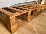 Pallet bedbodem (8x) + extra platen, Doe-het-zelf en Verbouw, Hout en Planken, Ophalen, Gebruikt, 50 mm of meer, Pallet