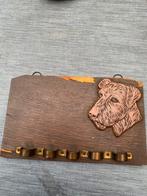 Oud pijpenrek met hondekop, Antiek en Kunst, Ophalen of Verzenden