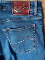 Jacob Cohen J622C Shade of Prune jeans maat 36 met reparatie, Ophalen of Verzenden, Zo goed als nieuw, Blauw, W36 - W38 (confectie 52/54)
