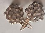 oorbellen-zilver met fraaie steentjes-doiydoiydoi, Sieraden, Tassen en Uiterlijk, Oorbellen, Overige materialen, Gebruikt, Ophalen of Verzenden
