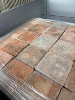 Lot antieke Franse terracotta tegels, Ophalen