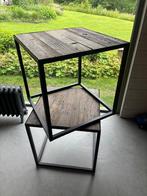 Bijzettafel, Ophalen, Landelijk modern, Vierkant, 55 tot 75 cm