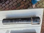 Verloop Kachelpijp 80mm naar 100mm - 500mm Lang - Dikwandig, Gebruikt, Ophalen of Verzenden, Minder dan 2 meter, 80 mm of meer