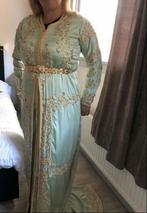 Te koop: takchita takshita Marokkaanse jurk kaftan caftan, Groen, Ophalen of Verzenden, Zo goed als nieuw