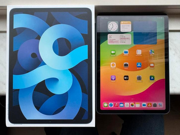 iPad Air 10.9" (2020) 64GB + Smart Folio, Computers en Software, Apple iPads, Zo goed als nieuw, Apple iPad Air, Wi-Fi, 11 inch