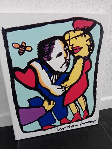 Herman Brood Artprint - Verliefd beschikbaar voor biedingen
