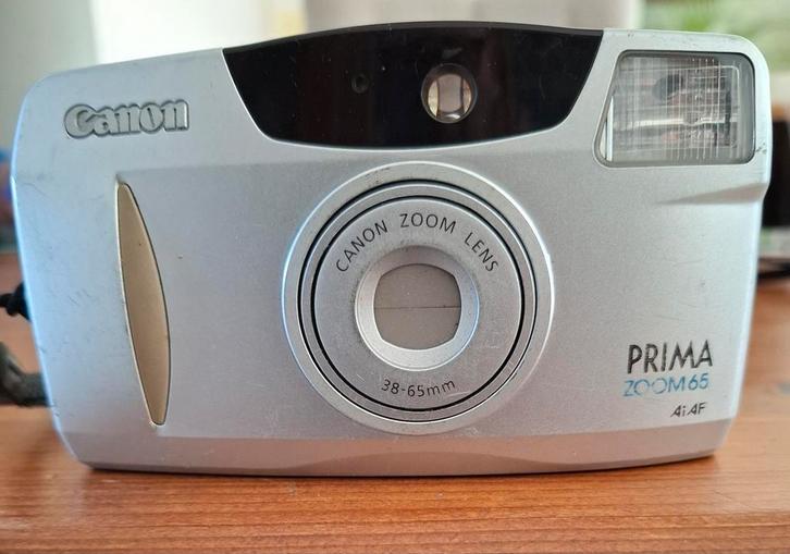 Canon Prima Zoom 65 - Compact Camera (voor onderdelen), Audio, Tv en Foto, Fotocamera's Analoog, Gebruikt, Compact, Canon, Ophalen of Verzenden