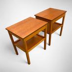 Vintage nachtkastjes uit Zweden, jaren 50, ?, Zo goed als nieuw, 45 tot 65 cm, Minder dan 55 cm