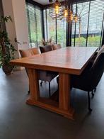 Eettafel, Ophalen, Gebruikt, Landelijk, maar past ook prima in modern interieur., Eikenhout