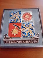 Tegel "Wapen van ZKH Prins Bernhard, Ophalen, Zo goed als nieuw