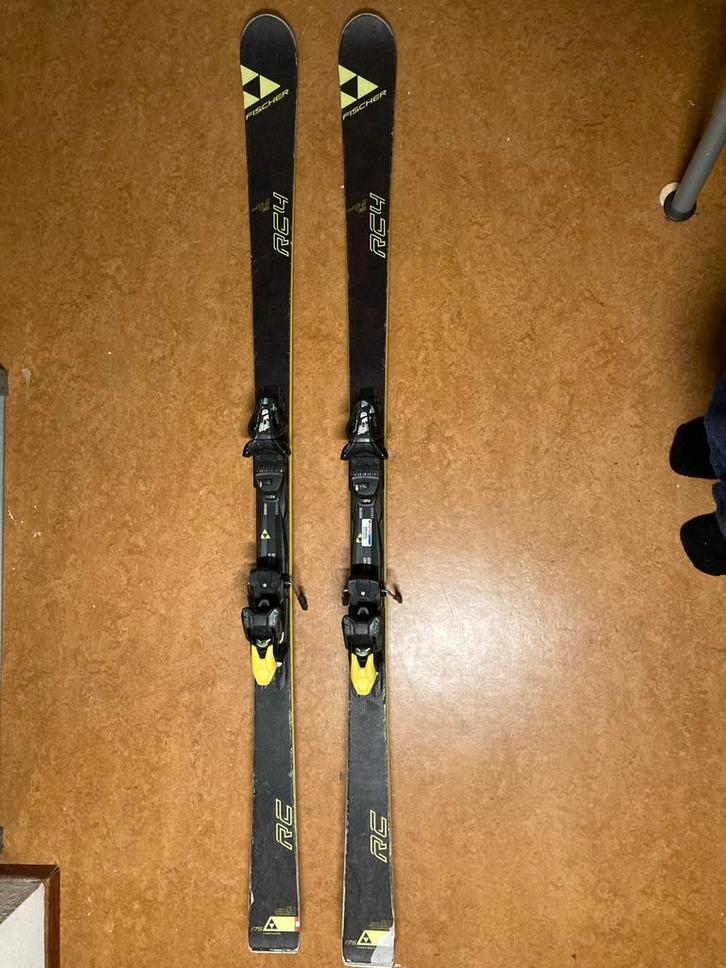 Fischer RC4 Ski's - 175cm, Sport en Fitness, Skiën en Langlaufen, Gebruikt, Ski's, Skiën, Fischer, Carve, 160 tot 180 cm, Ophalen