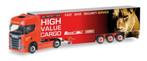 Scania S (CS20) HD Kuhlkoffer-Sattelzug Wirtz Herpa, Hobby en Vrije tijd, Ophalen of Verzenden, Nieuw, Bus of Vrachtwagen, Herpa