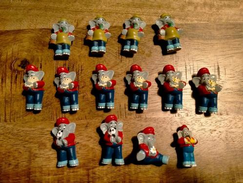 Benjamin de Olifant Blümchen strip tekenfilm poppetjes, Verzamelen, Poppetjes en Figuurtjes, Zo goed als nieuw, Ophalen of Verzenden