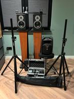 Complete PA Set - Dynaudio, JBL, Adam Hall, Ophalen, Zo goed als nieuw, Minder dan 500 watt, P.A.