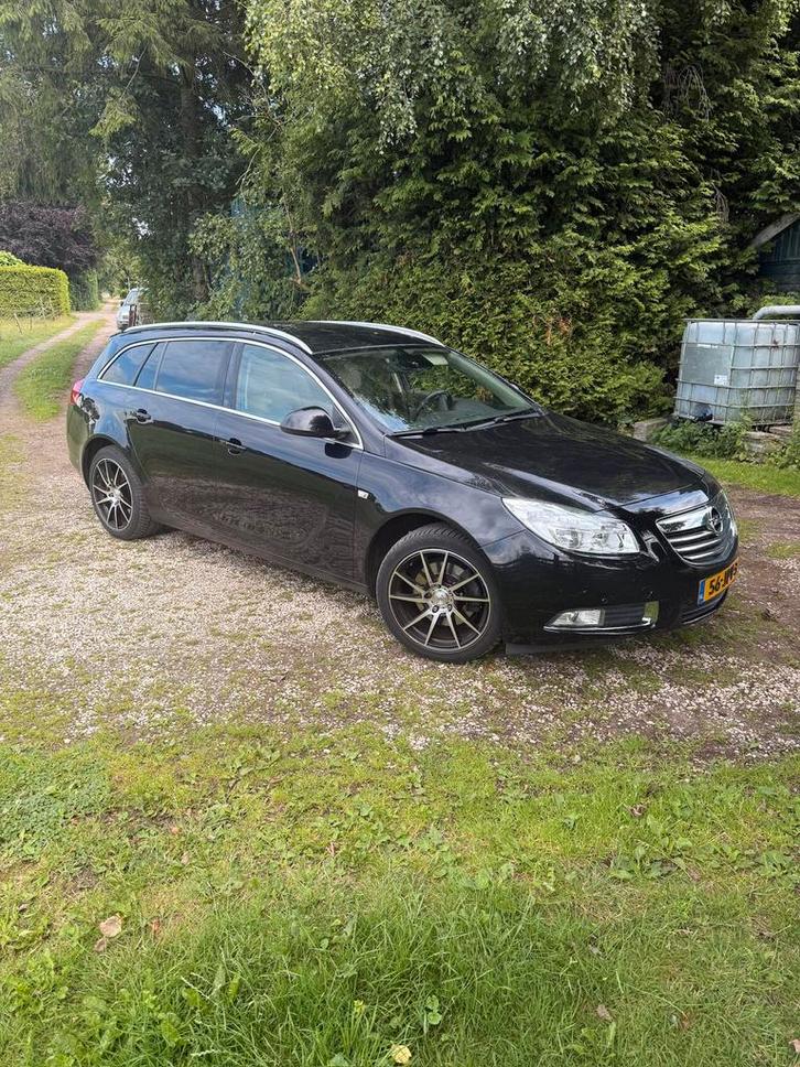 Opel Insignia 1.6 Turbo Ecotec 180pk 2009 Zwart, Auto's, Opel, Particulier, Insignia, ABS, Airbags, Airconditioning, Boordcomputer