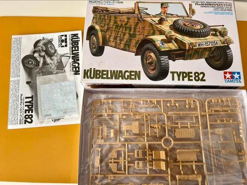 Tamiya	35213	Kubelwagen Type 82 	1/35, Hobby en Vrije tijd, Modelbouw | Auto's en Voertuigen, Nieuw, Tank, 1:32 tot 1:50, Tamiya