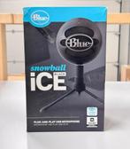 Blue snowball ICE black - NIEUW usb Microfoon Microphone Mic, Muziek en Instrumenten, Microfoons, Nieuw, Ophalen of Verzenden