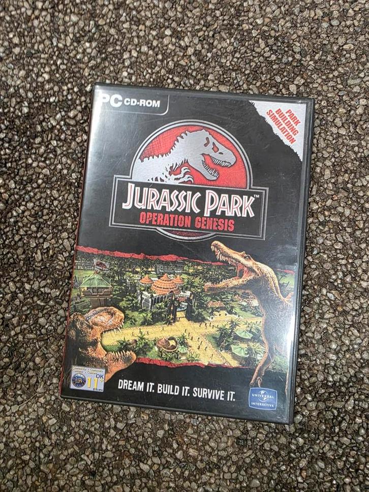 Jurassic Park: Operation Genesis - PC CD-ROM, Spelcomputers en Games, Games | Pc, Gebruikt, Simulatie, 1 speler, Ophalen of Verzenden