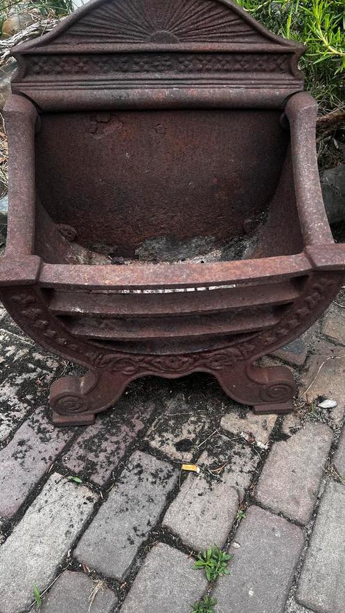 Vuurkorf echt Gietijzer, Tuin en Terras, Tuinhaarden, Gebruikt, Ophalen