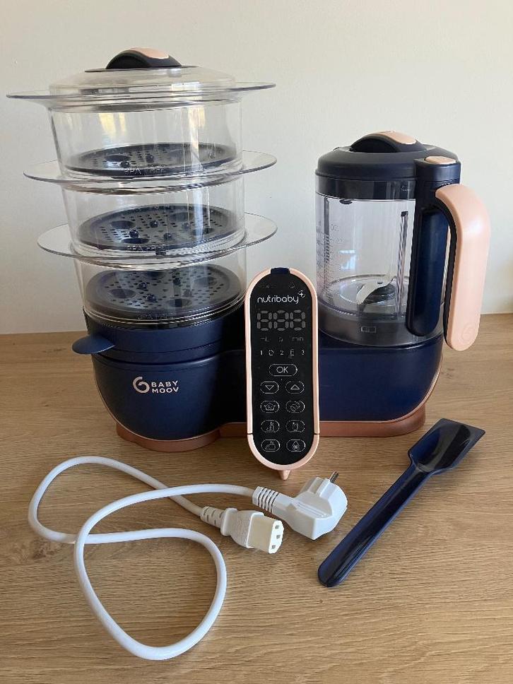 Babymoov 5 in-1 multifunctionele baby robot Nutribaby XL, Kinderen en Baby's, Babyvoeding en Toebehoren, Zo goed als nieuw, Overige typen