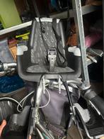 Bobike voorzitje fietsstoel met beugel en windscherm, Gebruikt, Ophalen of Verzenden