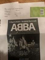 ABBA tribute -tickets voor kerkrade Rodahal, Twee personen, April
