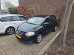 Volkswagen Fox 1.2 40KW 2005 Zwart, Auto's, Voorwielaandrijving, 4 stoelen, 1198 cc, Origineel Nederlands