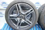 Mercedes C-klasse 18 inch AMG velgen w205 s205 zomerset, Auto-onderdelen, Banden en Velgen, 18 inch, Gebruikt, Banden en Velgen
