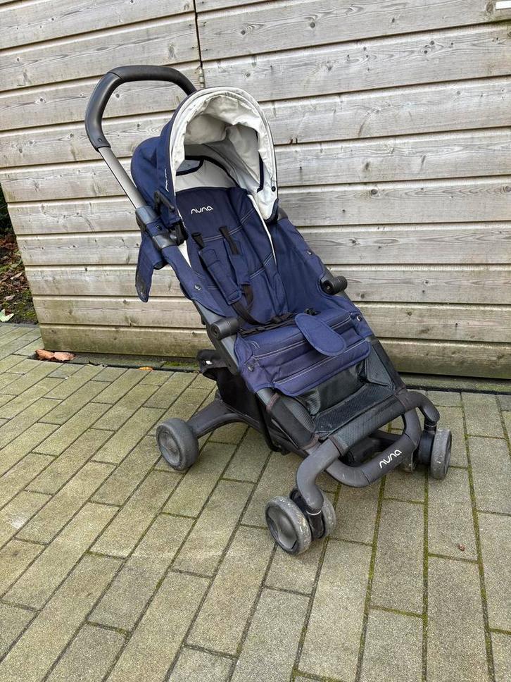 Nuna pepp buggy met voetenzak, Kinderen en Baby's, Buggy's, Gebruikt, Overige merken, Verstelbare rugleuning, Voetenzak, Ophalen