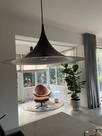 Gubi Semi Pendant hanglamp L 60cm mat zwart, Modern Deens design, Nieuw, Ophalen of Verzenden, Metaal