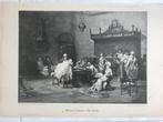 Alcázar Tejedor: Die Taufe, 1896, or. gravure, 32x22cm, mooi, Antiek en Kunst, Kunst | Etsen en Gravures, Ophalen of Verzenden
