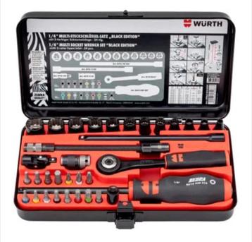 Würth proffesionele 1/4 multi dopsleutel set nieuw beschikbaar voor biedingen