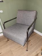 2x identieke fauteuil/stoel, Huis en Inrichting, Ophalen, Zo goed als nieuw, Grijs, Twee