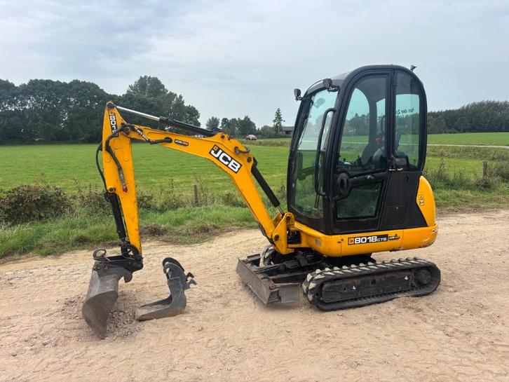 Jcb 8018 graafmachine minigraver 2014, Zakelijke goederen, Machines en Bouw | Kranen en Graafmachines, Graafmachine, Ophalen