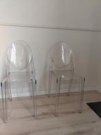 2x Kartell Victoria Ghost chair eetkamerstoelen, Antiek en Kunst, Ophalen