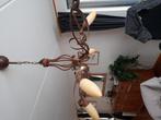 Hanglamp, roest bruin, Huis en Inrichting, Lampen | Hanglampen, Ophalen, Zo goed als nieuw, 75 cm of meer