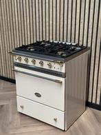 Luxe Lacanche 70cm crème gas + Elektrische oven, Witgoed en Apparatuur, Fornuizen, 60 cm of meer, Gas, 90 tot 95 cm, 4 kookzones