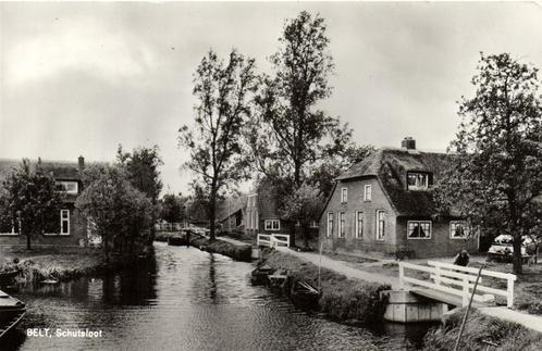 Belt, Schutsloot - dorpsgezicht - ongelopen, Verzamelen, Ansichtkaarten | Nederland, Ongelopen, Utrecht, 1940 tot 1960, Ophalen of Verzenden