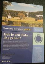 2x Tweede persoon gratis Nederlands openluchtmuseum, Twee personen, Kortingskaart