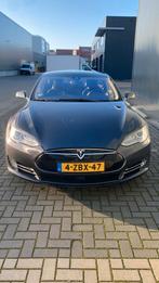 Tesla Model S 2014 Grijs Free supercharge SC01 MCU2 CCS 85, Auto's, Tesla, Automaat, Achterwielaandrijving, Zwart, Model S