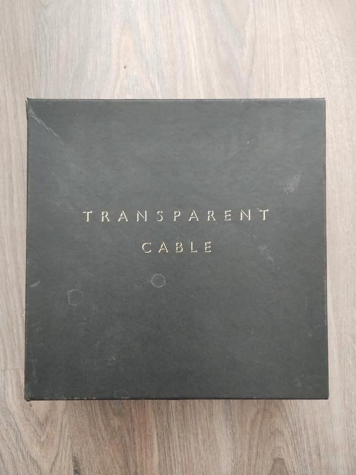 Transparent Cable, Audio, Tv en Foto, Luidsprekers, Front, Rear of Stereo speakers, Minder dan 60 watt, Overige merken, Ophalen of Verzenden