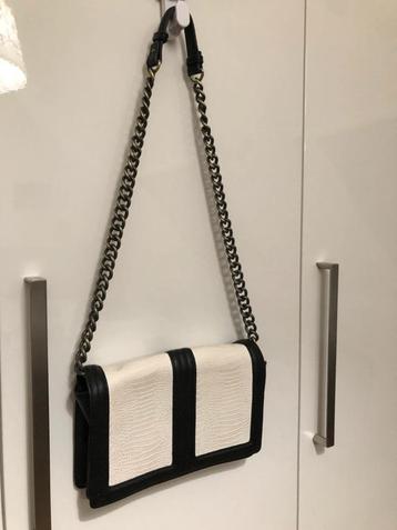 H&M Tas , zwart wit Crossbody-tas schouder ketting  beschikbaar voor biedingen