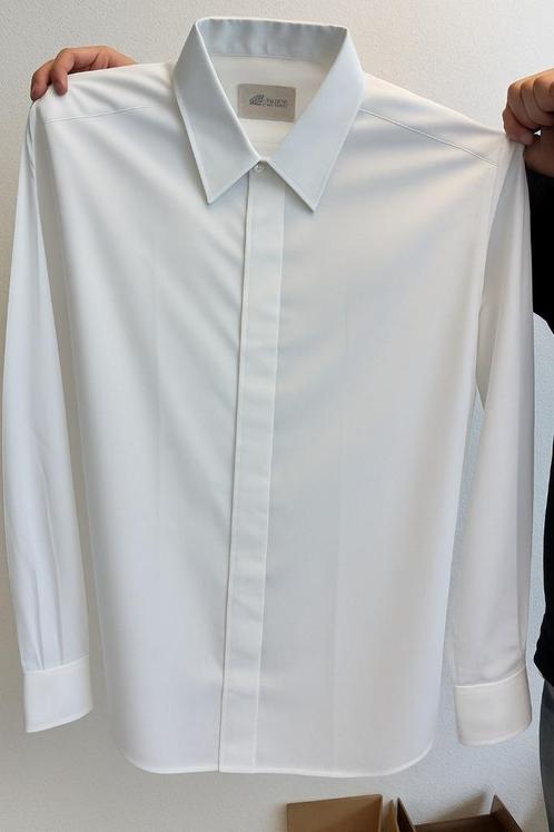 95x Smoking overhemd, verschillende maten, Kleding | Heren, Overhemden, Nieuw, Overige halswijdtes, Wit, Ophalen of Verzenden
