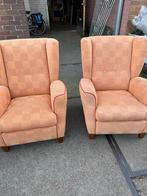 Twee Fauteuils, Huis en Inrichting, Fauteuils, Ophalen, Gebruikt, Stof, 75 tot 100 cm