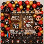 Alles voor een compleet piratenfeestje – decoratie & meer!, Ophalen of Verzenden, Nieuw, Feestartikel, Verjaardag